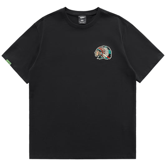 Camiseta Vintage Bordada para Hombre - Estilo Retro Premium