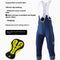Navy blue three inch overalls