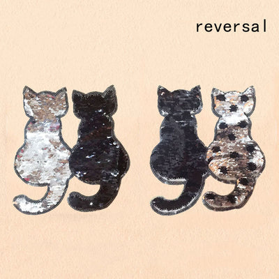 Parche Reversible de Lentejuelas con Bordado de Animales - Image 9