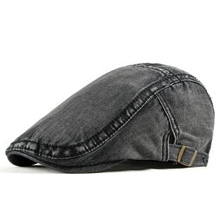 Gorra de Visera Literaria Retro Slim Fit para Hombre - Image 11