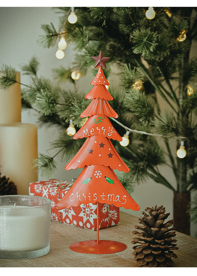 Árbol de Navidad de Metal para Ventana - Adorno Decorativo del Hogar - Image 20