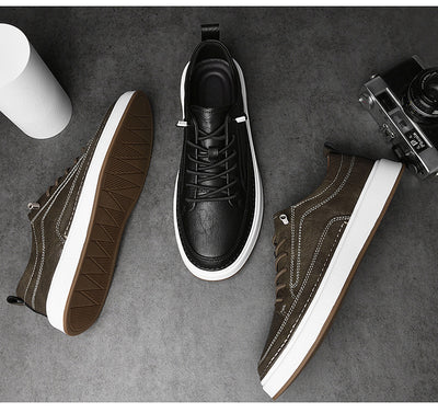 Tenis Casuales de Cuero para Hombre - Diseño Minimalista - Image 20
