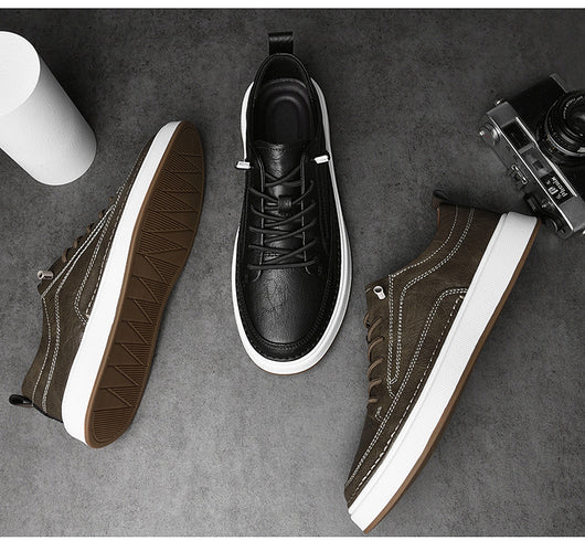 Tenis Casuales de Cuero para Hombre - Diseño Minimalista - Image 20