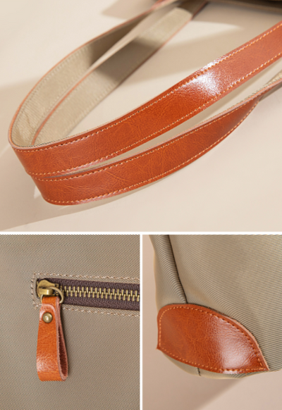 Bolsa de Lona Oxford para Mujer con Bandolera Simple y Gran Capacidad - Image 14