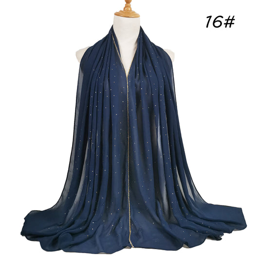 Sudadera con Capucha de Chifón y Cadena Perlada - Image 18