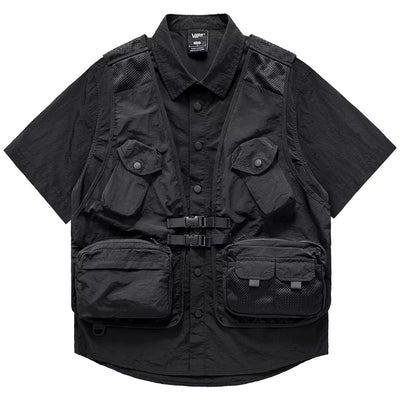 Camisa Suelta Casual de Manga Corta para Hombre - Image 12