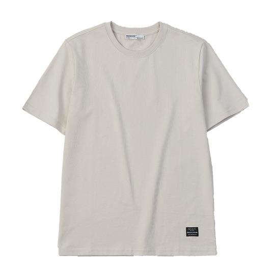 Playera Básica de Algodón Pesado para Hombre - Cuello Redondo Clásico - Image 5