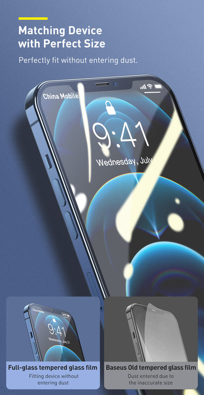 Protector de Pantalla Cristal Templado Anti Luz Azul para iPhone 12 Mini 5.4" - Image 21