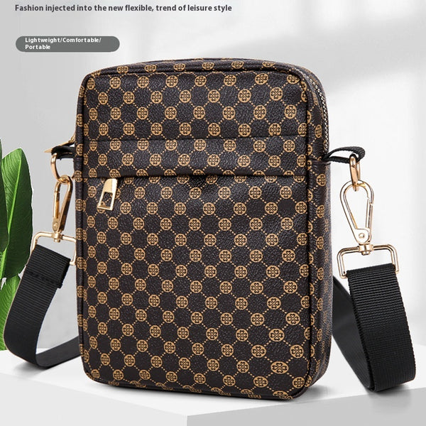 Bolsa Bandolera Minimalista Unisex con Monedero Integrado
