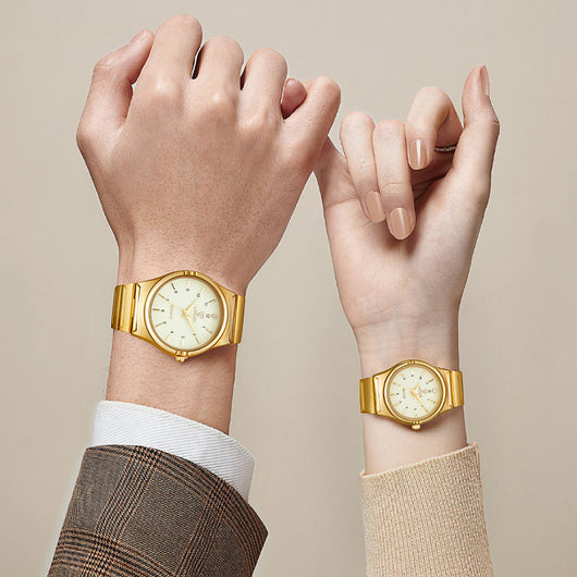 Reloj de Pareja Luminoso de Cuarzo Casual - Image 4