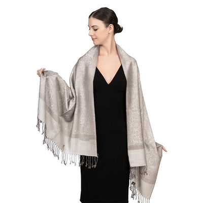 Elegante Chal Ligero de Lujo - Envolvente de Imitación Cashmere para Mujer - Image 51