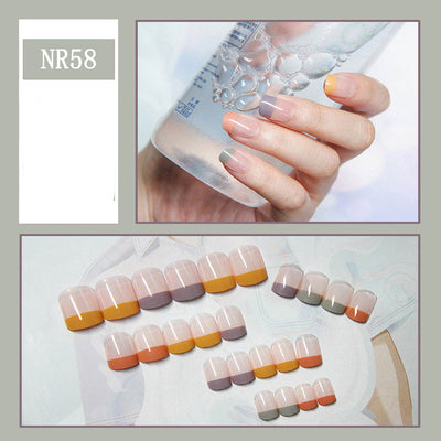 24 Parches de Diseño de Uñas Reutilizables y Desprendibles - Image 61