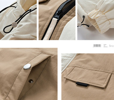 Abrigo Acolchado para Parejas con Capucha - Costura Japonesa - Image 15