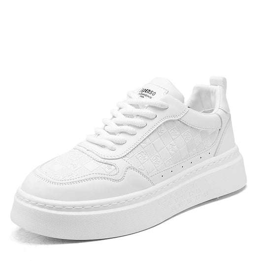 Tenis Blancos Casuales Elevadores de Altura para Hombre - Image 5