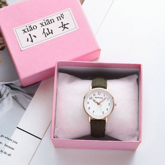 Reloj de Corazón Luminoso para Mujer Versión Coreana - Image 3