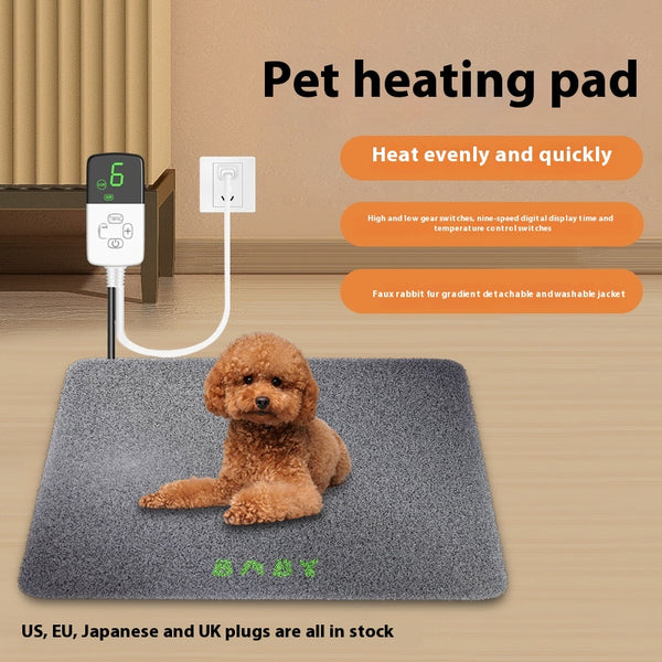 Almohadilla Térmica Impermeable para Mascotas - Temperatura Constante