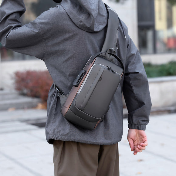 Bolsa Deportiva Impermeable para Hombre con Bandolera