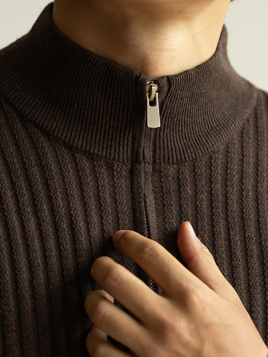 Cardigan con Cierre Casual para Hombre - Suéter Abrigo Versátil - Image 7