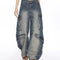 Pantalón Denim Matchet Multi-bolsillos Lavado