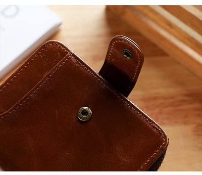 Billetera Compacta de Cuero para Hombre con Múltiples Compartimientos - Image 15