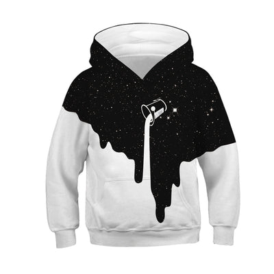 Sudadera Infantil con Capucha y Estampado Digital de Manga Larga - Image 8