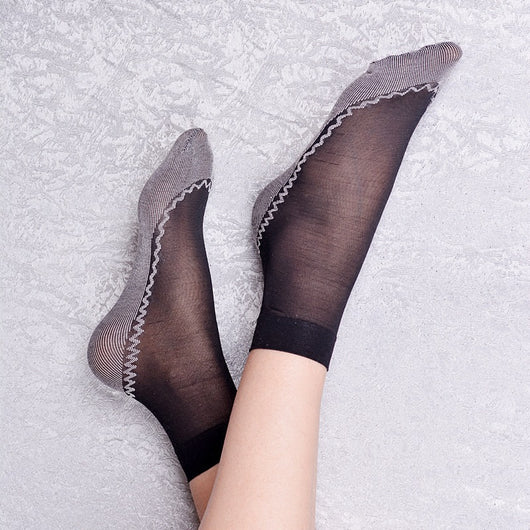 Calcetines Transparentes Sexy para Primavera y Verano - Image 8