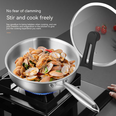 Sartén de Acero Inoxidable 316L sin Recubrimiento para Cocina - Image 2
