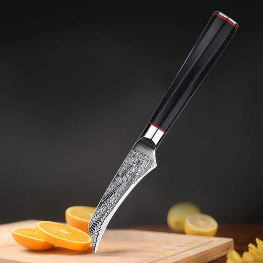 Cuchillo de Cocina Damasco Japonés Premium para Frutas y Verduras - Image 14