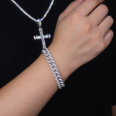 Pulsera de Plata S925 con Moissanita: Lujo Accesible y Elegancia Atemporal - Image 6