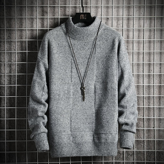 Suéter Cuello Tortuga Medio para Hombre - Image 9