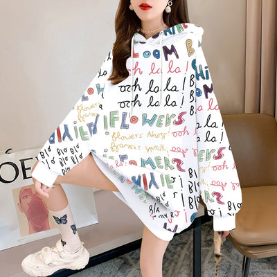 Sudadera con Capucha Premium Larga para Mujer