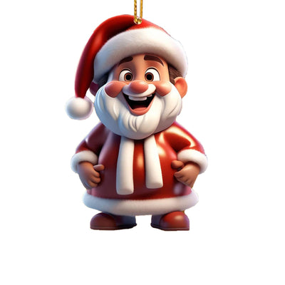 Adorno Navideño Acrílico Santa Claus - Decoración Festiva Premium - Image 15