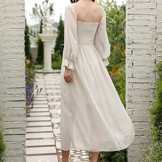 Vestido Largo Elegante de Cuello Halter y Cintura Alta para Mujer - Image 7