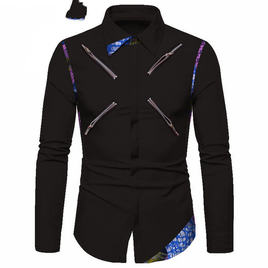 Camisa Casual de Algodón Poliéster Juvenil Blanca con Cuello Solapa - Image 29
