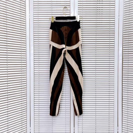 Leggings Deportivos con Malla y Costuras Decorativas para Mujer - Image 26