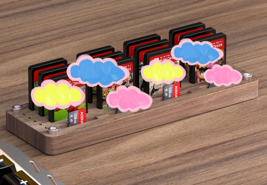Caja Protectora de Acrílico y Madera para Cassettes - Image 3