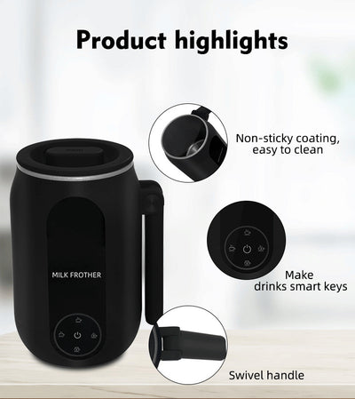 Batidor de Leche Automático Eléctrico para Café Caliente y Frío - Image 14
