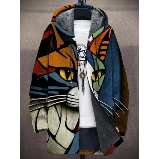 Chaqueta de Invierno Gruesa Impermeable con Forro Térmico para Hombre - Image 9