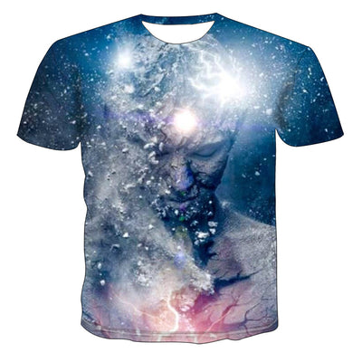 Camiseta con Estampa de Bolas 3D en Relieve - Image 5