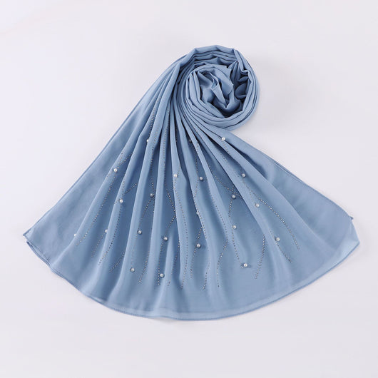 Pañuelo Brillante con Malla y Cristales para Mujer - Image 9