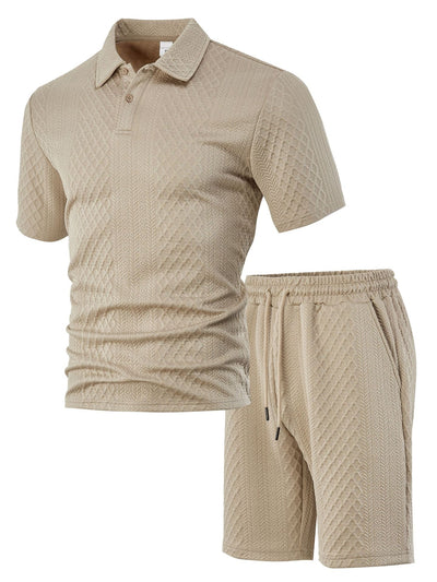 Saco Casual Delgado de Manga Corta para Hombre - Image 19
