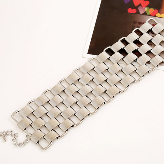 Pulsera de Metal Pesado - Joya Maestra para Coleccionistas - Image 9