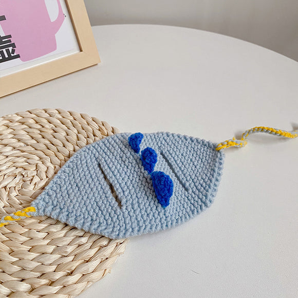 Gorro Tejido Dinosaurio para Gatos y Mascotas Pequeñas