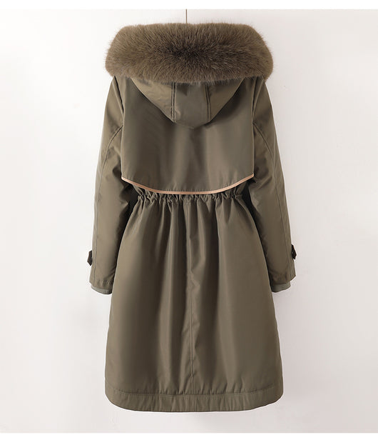 Abrigo Acolchado de Algodón para Invierno - Chaqueta Térmica para Mujer - Image 8