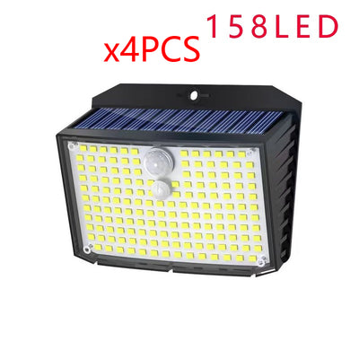 Lámpara de Pared Solar 176 LED para Patios y Jardines - Image 17