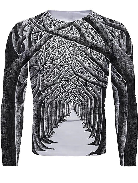 Sudadera Hoodie de Manga Larga con Tecnología 3D