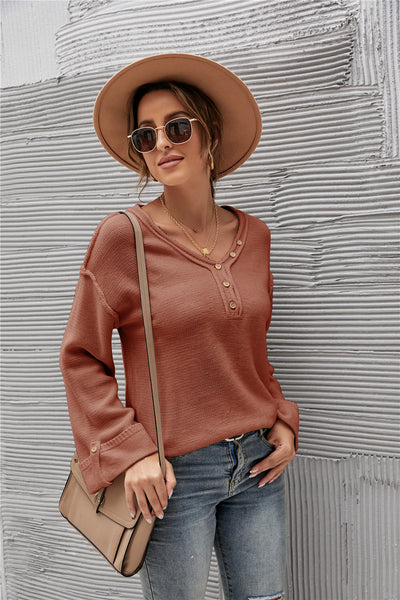 Suéter Pullover de Acrílico Liso para Mujer - Otoño Invierno - Image 2