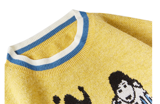 Sudadera Acolchada con Estampado de Personajes de Dibujos Animados Estilo Hong Kong - Image 19