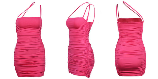 Vestido Playero Fruncido Ajustado para Mujer - Diseño Sexy y Elegante - Image 21