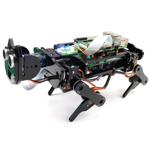 Perro Robot Raspberry Pi con Reconocimiento Facial